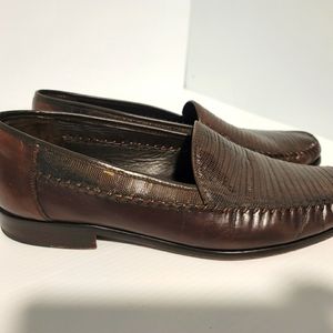Sandro Moscolini Lizard Loafers (real lizard)